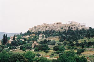 L'acropole vu du Theseion