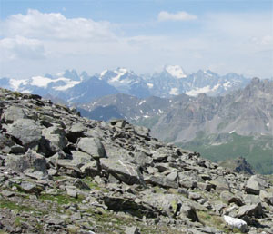 Le masif des Ecrins