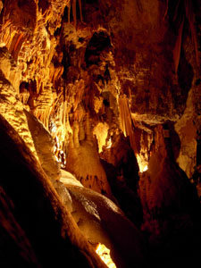 La cascade stalagmitique